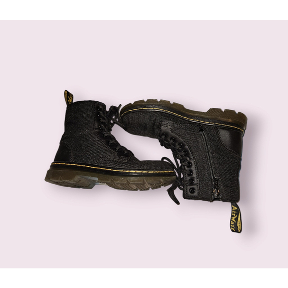 Dr. Martens Kids' Combs Lace Up Boot Toddler Size 12 Black NEW WITH BOX - Picture 4 of 12